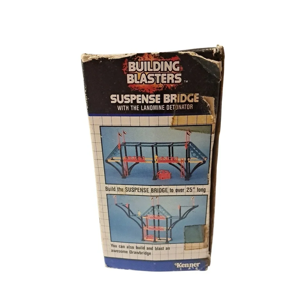 1989 Kenner Building Blasters Suspense Bridge Landmine Detonator #16060